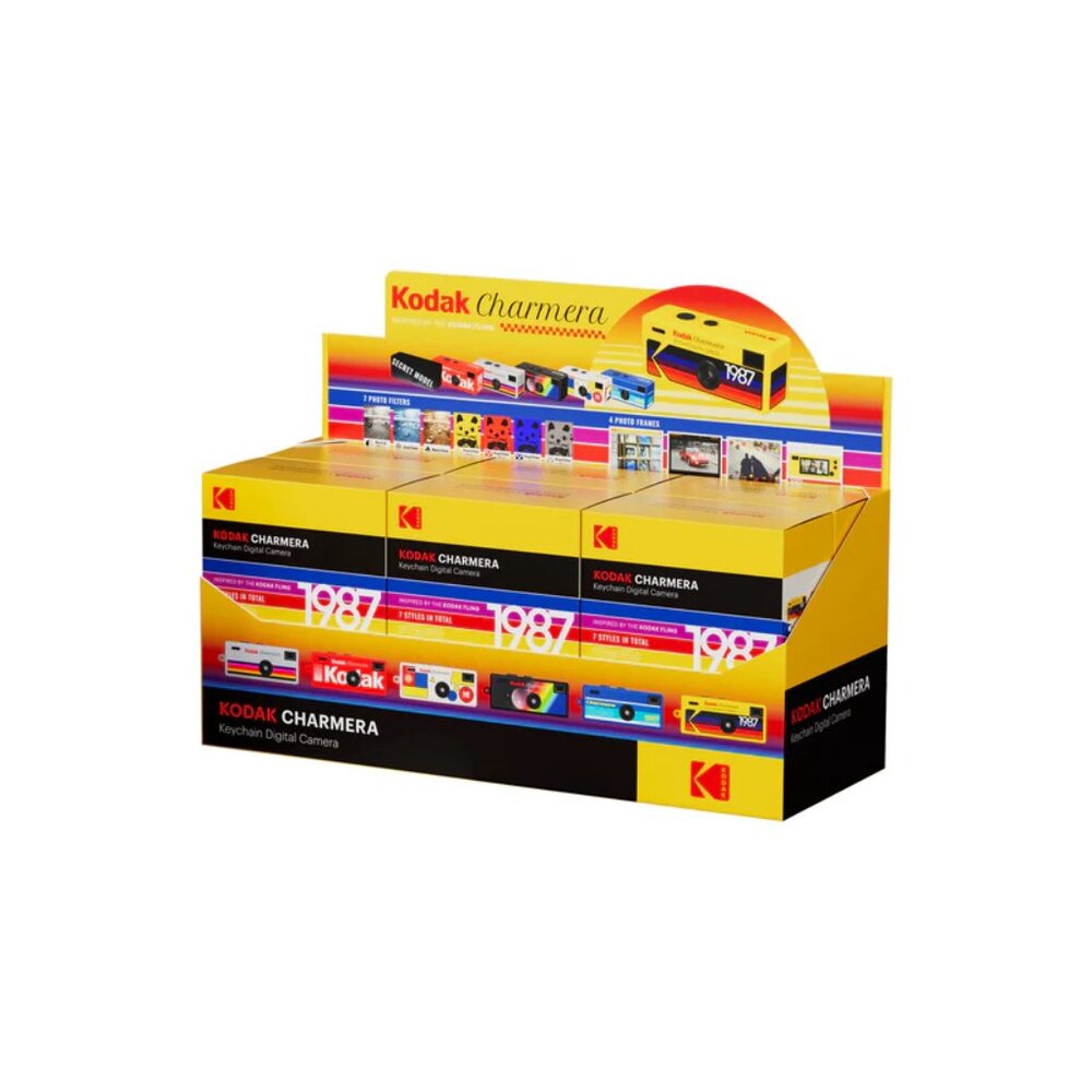Kodak Charmera Keychain Digital Camera – Blind Box Set (6 Sealed)